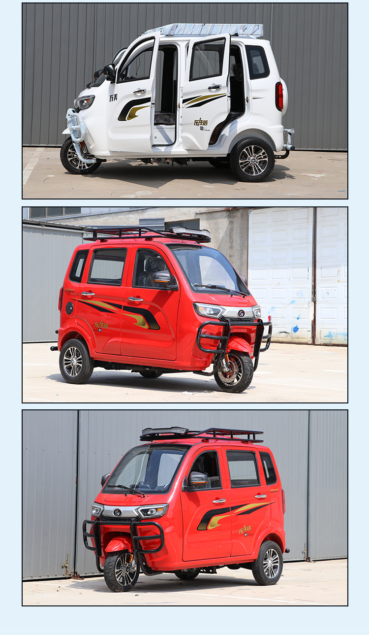 Best-Selling Three-Wheeled Fuel-Powered Dump Motorcycle for Home Use, Freight, and Agricultural Purposes with Zongshen Power Gasoline Engine