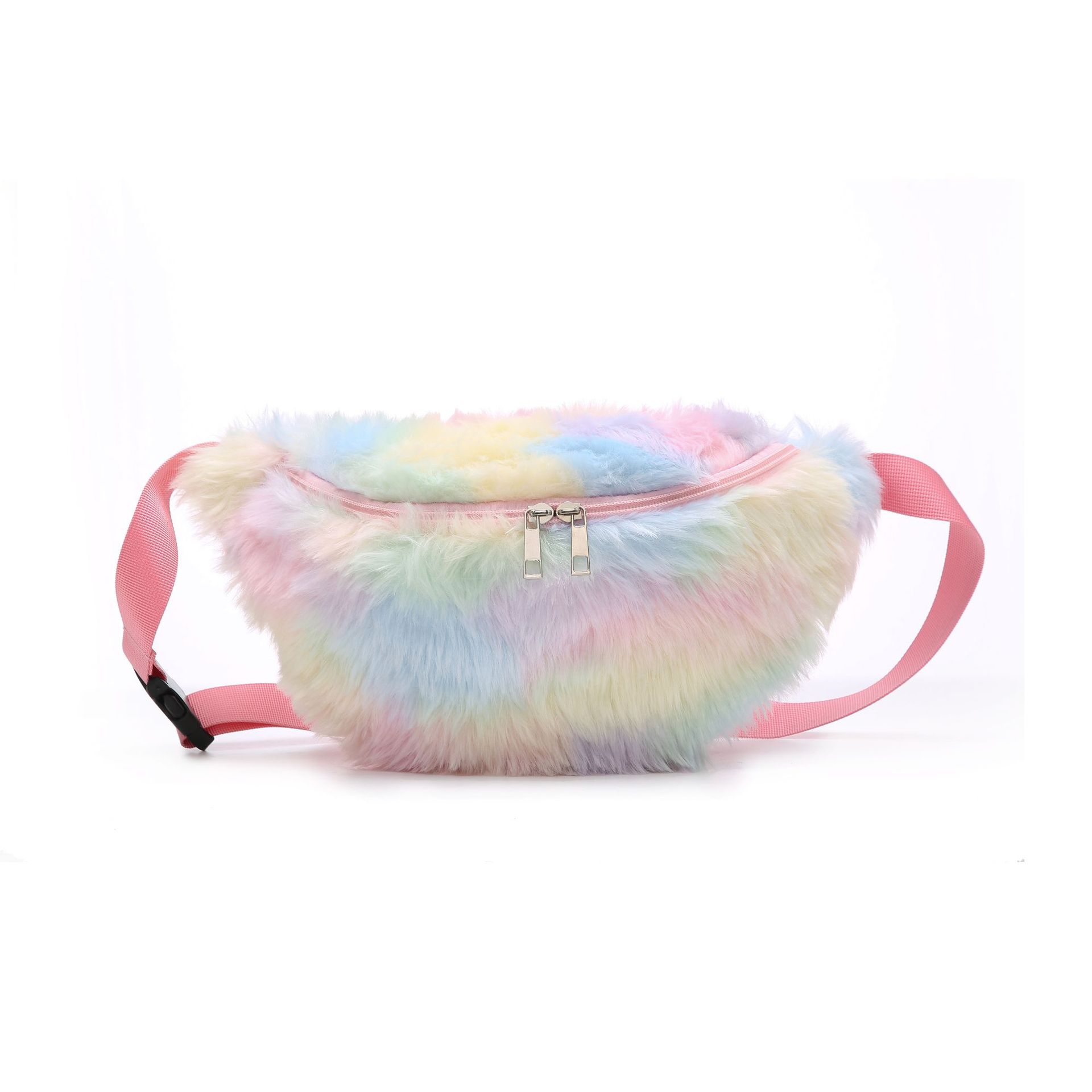 毛绒腰包