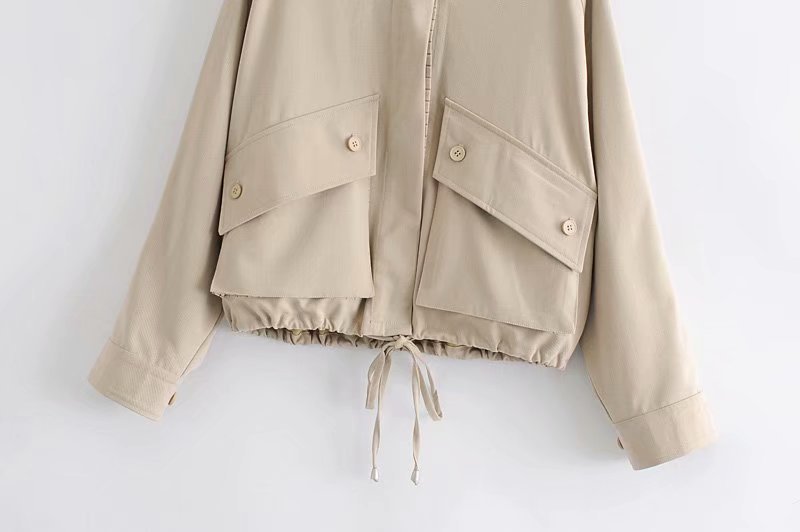 loose casual fashion short tooling jacket  NSAM27832