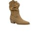 Boots Women's Autumn Memory Midi Knights Boots Pointed Thick High-heeled Ankle Boots Slimming Heap Boots Women
