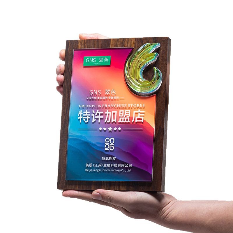 Ventas calientes nuevas medallas de modelado de metal medalla de madera sólida impresión en color creativa de alta calidad estrella de pentaco franquiciada fabricación de tarjetas autorizadas