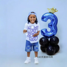 跨境新款高品质印花240克棉儿童短袖t恤男女同款宽松透气时尚上衣