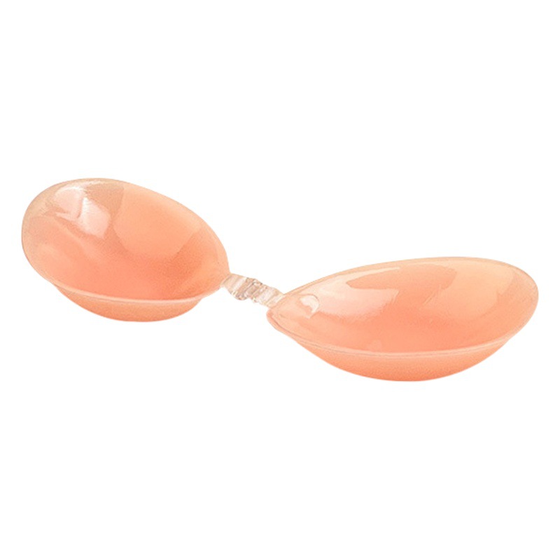 Sujetador invisible de silicona al por mayor de fábrica 4 veces sujetador de boda de Lala de silicona engrosada tridimensional