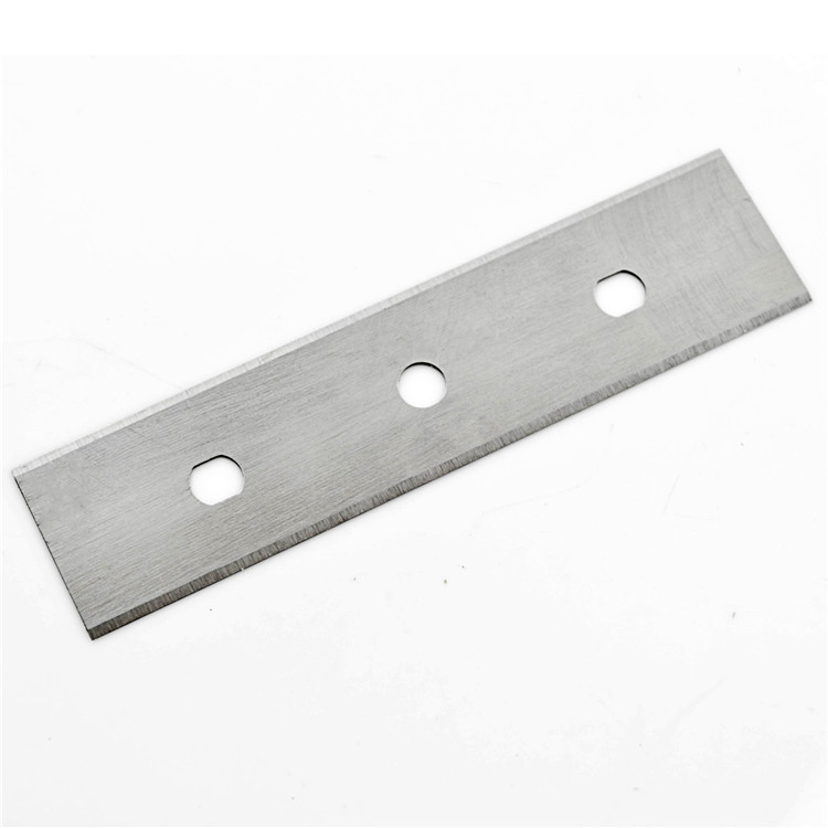 Three-hole film scraper 148*22*0.2mm carpet blade various specifications manufacturers supply