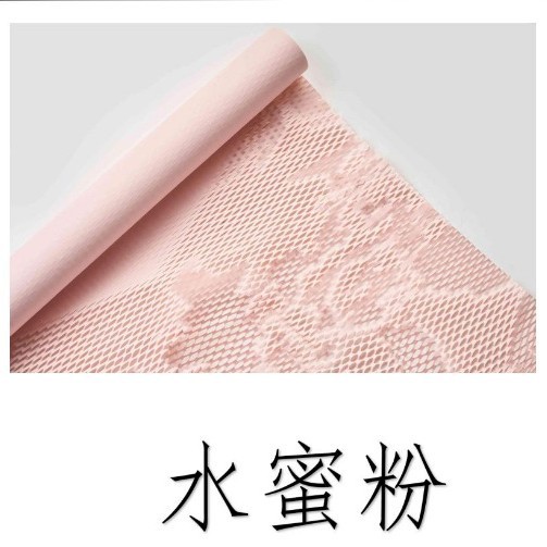 Papel de panal, papel de embalaje de flores, papel kraft, papel de embalaje de frutas, papel artístico de malla, papel de panal colorido al por mayor