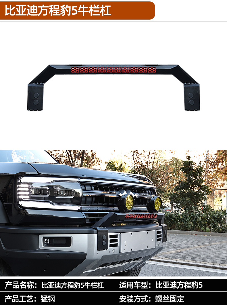Roof Rack Platform Ladder Kit for BYD Fang Cheng Bao 5