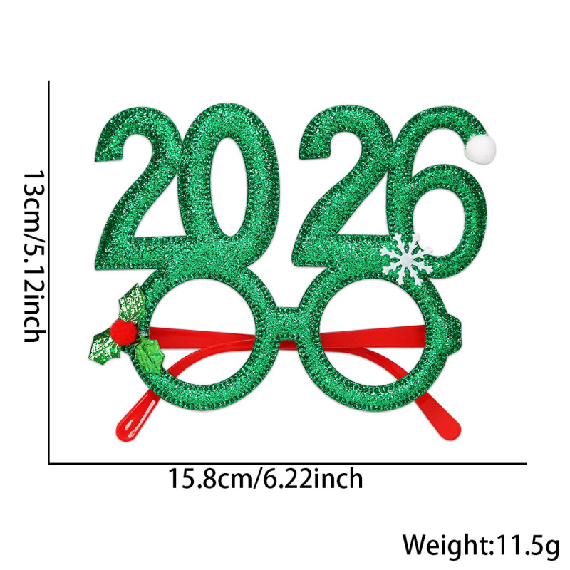 新しい 2026 クリスマスヘッドバンドクリエイティブ大晦日デジタルヘッドバンド新年パーティーの装飾スターカラーストリップヘッドバックル|undefined