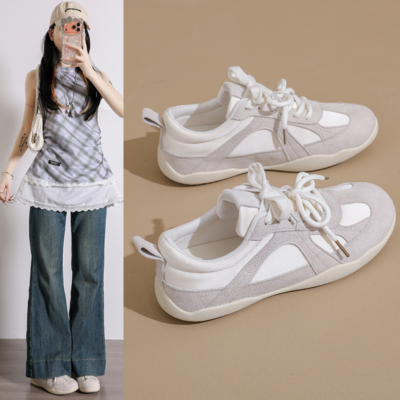 2026 Summer New Korean Style Breathable Forrest Gump Shoes for Women, Ins Student Casual Shoes, Women's German Training Running Shoes Hb660