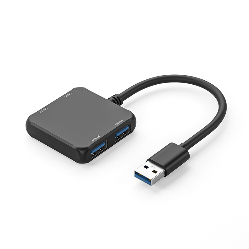 1対4 USB 3.0バージョンハブ拡張ドックUSB Aヘッドマルチポートスプリッタコンピュータエクステンダー|undefined