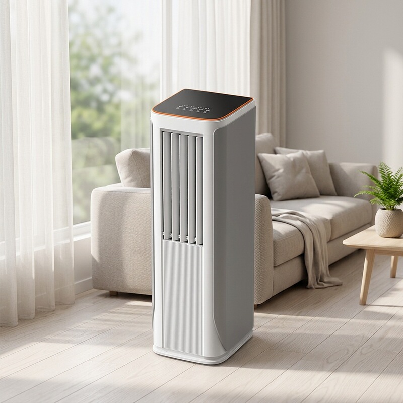Factory direct supply 14000BTU mobile air conditioner R32 refrigerant silent universal wheels for bedroom and office cooling