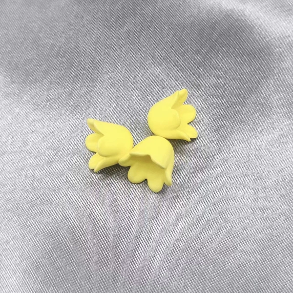Yellow wind chimes