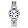 Watch for leisure, quartz dial, diamond encrusted, with gem, simple and elegant design