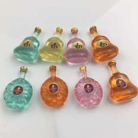 树脂小瓶子仿真立体白酒啤酒直播爆款微缩微景观玩具屋游乐场摆件