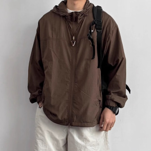 Summer Quick-Drying Sun Protection Clothing for Men and Teenagers Hooded Anti-Uv Jacket Outdoor Light and Breathable Casual Sun Protection Clothing