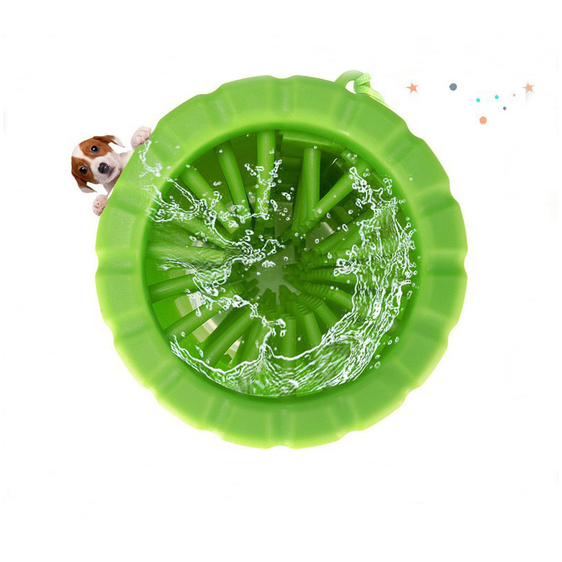Mascota de lavado de pies taza de baño de perro artefacto Limpieza de mascotas suministros de belleza gato fuera de lavado de pies Dispositivo de ventas directas de la fábrica