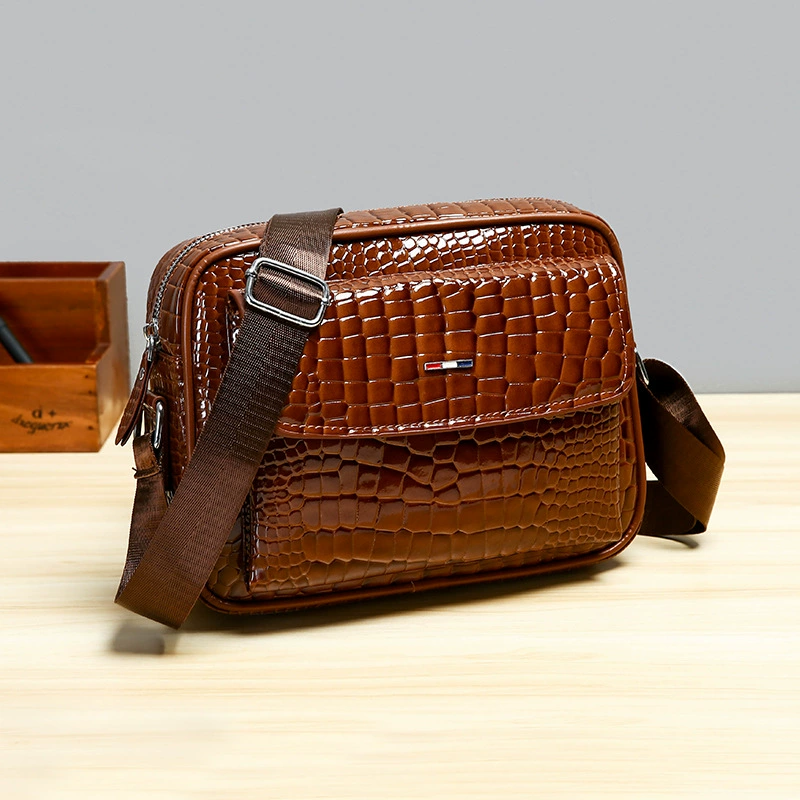 Fashionable one-shoulder bag, capacious shoulder bag