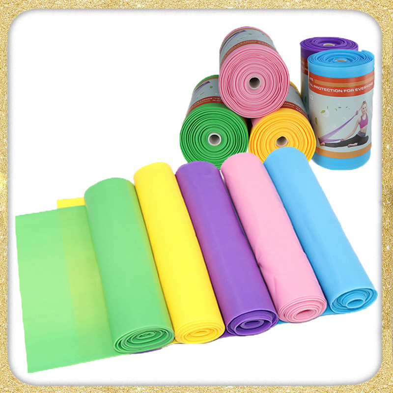 Sports Yoga Elastic Band Fitness Universal Shoulder and Neck Stretching Buttocks Band Training Supplies Squat Non-Slip Stretch Band