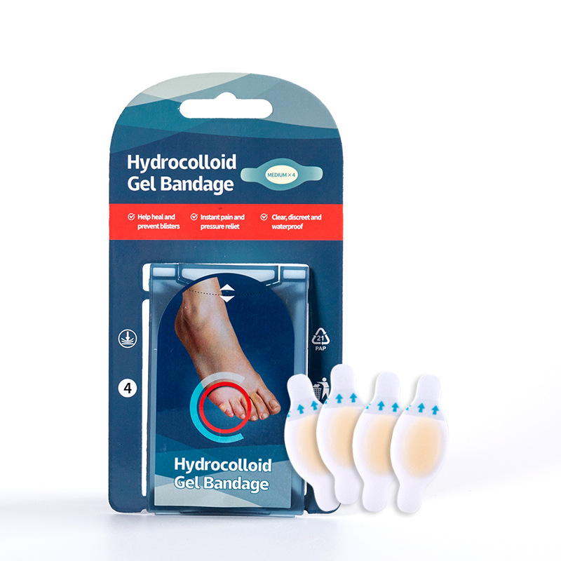 Fábrica al por mayor blister pulido post tacón alto mujeres antidesgaste combinación pegatinas silicona casual pegatinas anti-desgaste