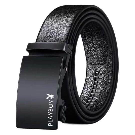 Playboy Belt Men's Belt Youth Middle-aged Business Fashion Korean Casual Automatic Buckle Belt Student Fashion