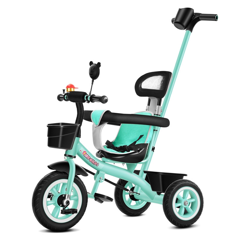 네이비 블루 티타늄 빈 휠 푸시로드 가드레일