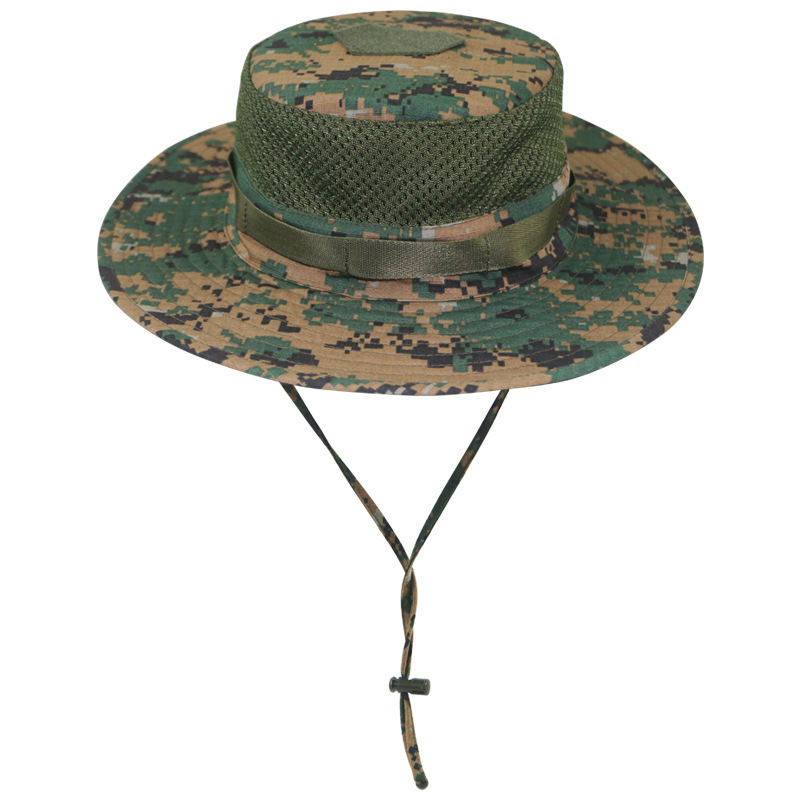 sombrero de pescador de sombrero de verano para hombres sombrero de sol camuflado sombrero de pesca al aire libre sombrero de montaña transpirable