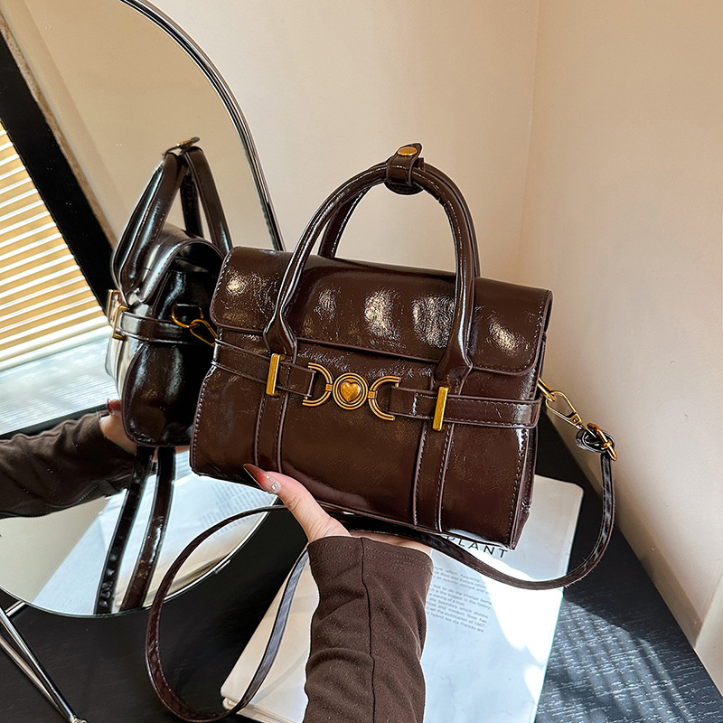 Korean Style Elegant Niche Evening Bag For Women 2026 New Minimalist Handbag Small Square Bag Commuter Shoulder Bag - Thumbnail 7