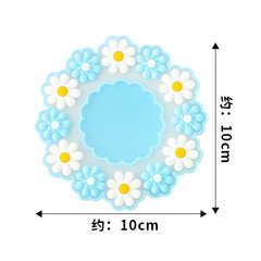 Fire Wax Seal Mat, Coaster, Stamp Pad—Beginner Practice & Demolding Tool Accessory—Cute Silicone Mat in Instagram-Style Divider