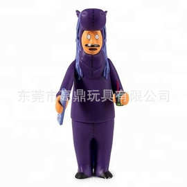 搪胶盲盒手办模型 注塑PVC潮玩人偶形象公仔