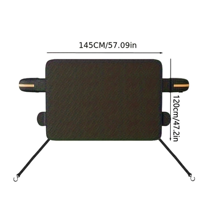 cloth car snow shield front: Car snow shield
