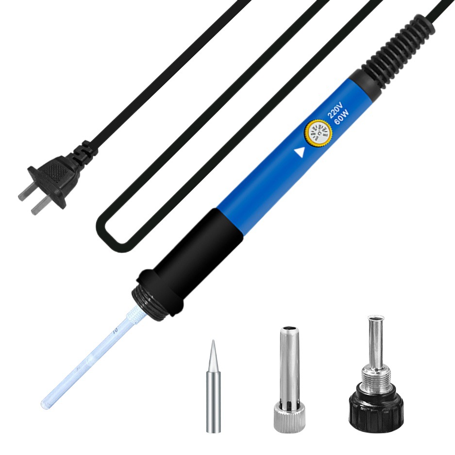 Temperatura constante de soldadura eléctrica traje de hierro temperatura ajustable 60W estándar europeo/estándar británico/110V Estándar Americano/220V máquina de soldadura herramienta de soldadura