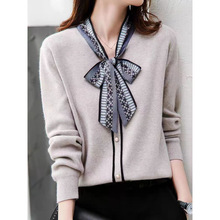 剪标尾货出口撤柜爆款毛衣专柜秋冬装法国上衣女装打底衫折扣清仓