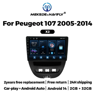 DVD Navigation, For Peugeot 107