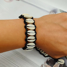 欧美亚马逊跨境爆款热卖抖音编织天然贝壳海洋风沙滩个性手链饰品