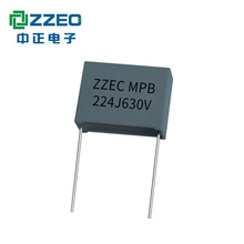 ZZEC����ֱ����ʽ��Ĥ����CBB21B 224J630V 0.22uf P=15 BOX��/��