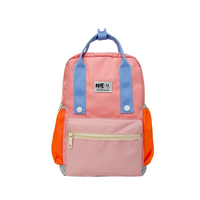 Mochila de moda coreana para niños y niñas, mochila de jardín de infantes, mochila de niños con colgantes de gran capacidad