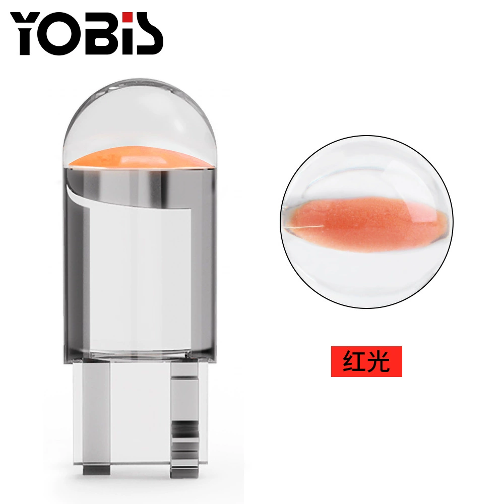 YoBis T10 Glass LED Фары - Высокая яркость COB Лампа с легкой установкой и универсальным использованием