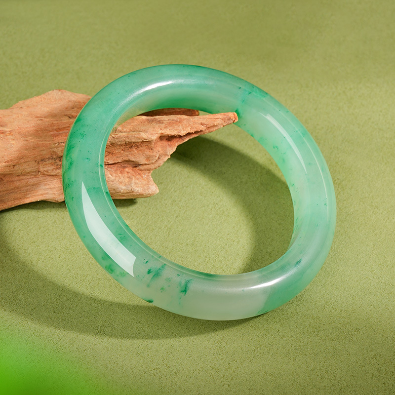 인기 판매 DULONG 옥 팔찌 옥 팔찌 플랫 스트립 플로팅 플라워 석영 옥 옥 옥 A 상품 저렴한 옥 팔찌 XIAOHONGSHU