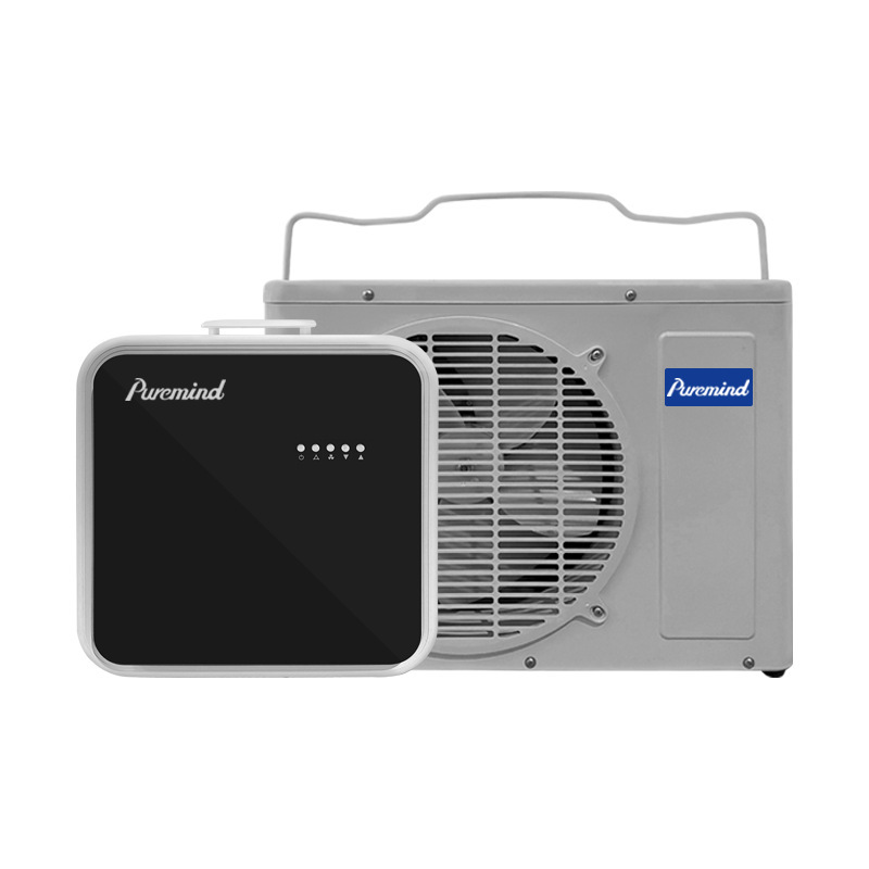 Small Portable Mobile Air Conditioner for Export, 7000Btu, Wholesale from Manufacturer, Outdoor Split-Type Car Air Conditioner