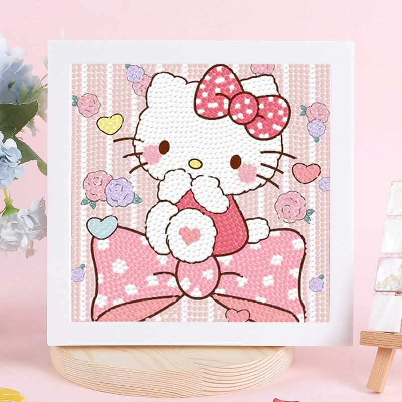 Мультяшная умная игрушка, DIY, новая коллекция, детское handmade diy, украшенная бриллиантами