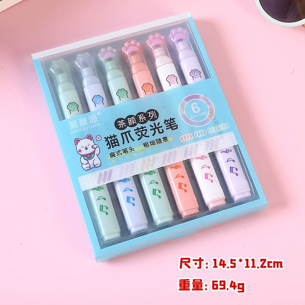 Cat claw color rod fluorescent pen