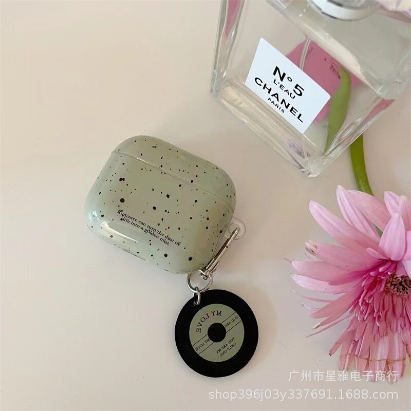 Light matcha green oil splash airpods3 protective case airpod1 wireless Bluetooth aipods headset 2 generation Third generation