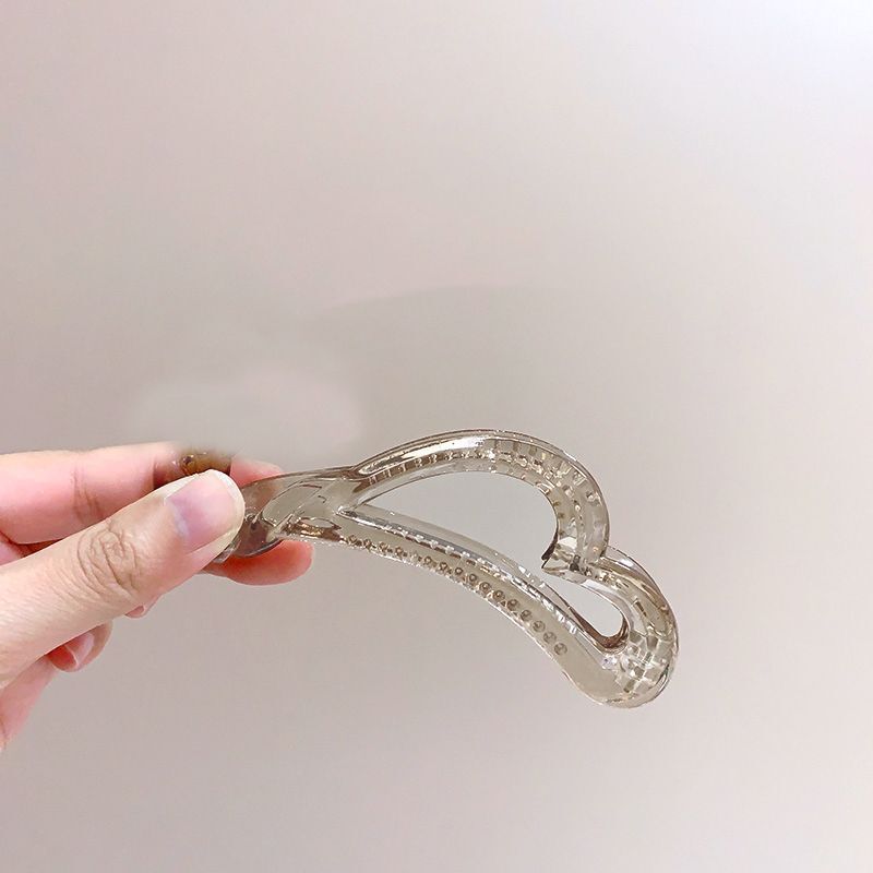 バナナクリップ垂直クリップハイポニーテールクリップ女性の韓国小型滑り止めヘアピンヘアピンインターネットセレブ気質ヘアクリップヘアアクセサリー|undefined