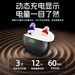 クロスボーダー現物卸売ノイズリダクション磁気吸引充電補聴器新型老人音声アンプ集音器充電倉庫
