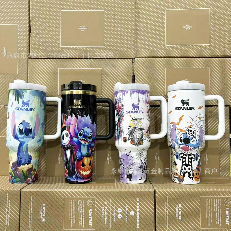 亚马逊史迪仔40oz冰霸杯史丹利容量便携汽车杯不锈钢夜光保温杯|undefined