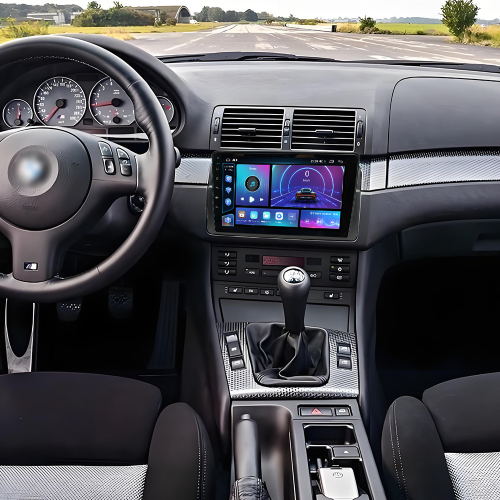 Aplicable a 98 - 06 BMW E46 Android navegación en coche todo-en - uno FangYitong cuatro núcleos / ocho núcleos pantalla de control central