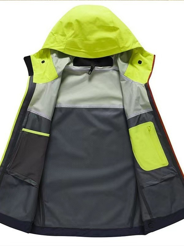 Pájaro con la misma chaqueta salvaje abrigo Longnian con el mismo color con la misma armadura de asalto de cáscara dura para hombres y mujeres