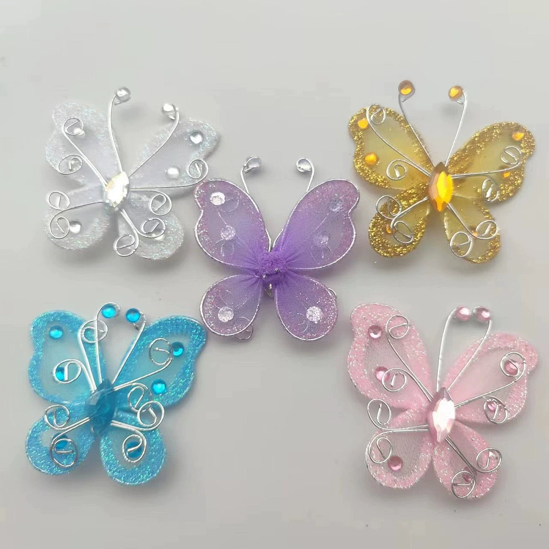 Nylon loose powder, tights, hair accessory, nail decoration, 5cm