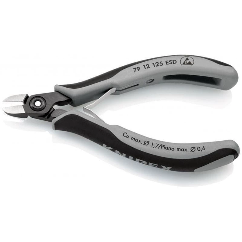 KNIPEX Kenny Parker антистатические прецизионные электронные облевые плоскогубцы 79 12 125 ESD резак безопасные плоскогубцы