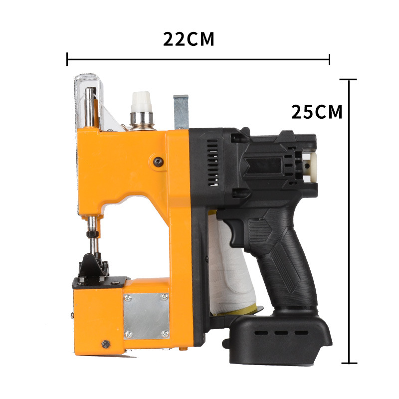 Jewell transfronterizo litio eléctrico inalámbrico duradero máquina de costura de paquetes de litio eléctrico de alta velocidad duradero máquina de empaque de bolsa de tejido máquina de sellado de bolsa