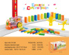 Electric dominoes, automatic train, toy, wholesale